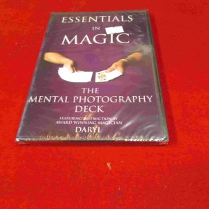 תקליטור  לימוד MENTAL PHOTOGRAPHY  - מקצועי - מצורף סרטון