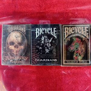 מבצע ! חפיסות בייסיקל  - WARRIOR HORSE  BICYCLE  ALCHEMY    GUARDIANS  + בייסיקל מתנה