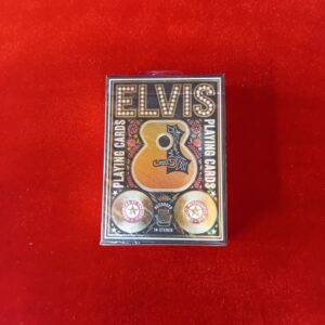 חפיסת קלפים מיוחדת  - הזמר אלוויס  BICYCLE ELVIS