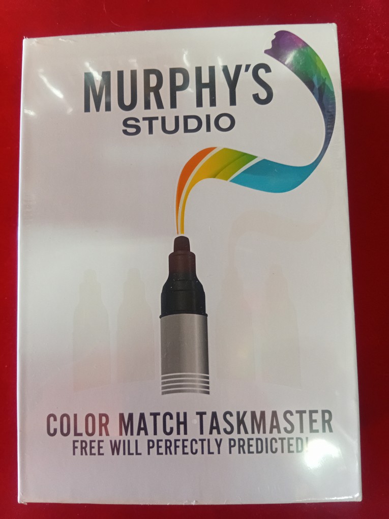קסמים מנטליים 27433 COLOR MATCH MURPHYS ניבוי צבעים של ציור - רק למקצועיים